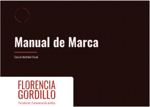 Imagen del Proyecto Flor Gordillo - Manual de marca